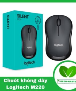 Chuột không dây LOGITECH M220 (Màu đen)(On/off)