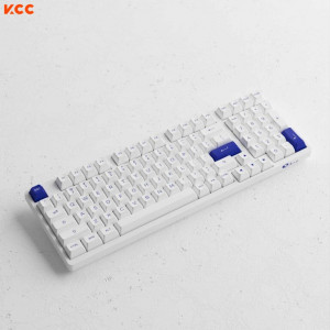 Bàn phím AKKO 3098B Multi-modes Blue on White (AKKO CS switch - Jelly Purple)