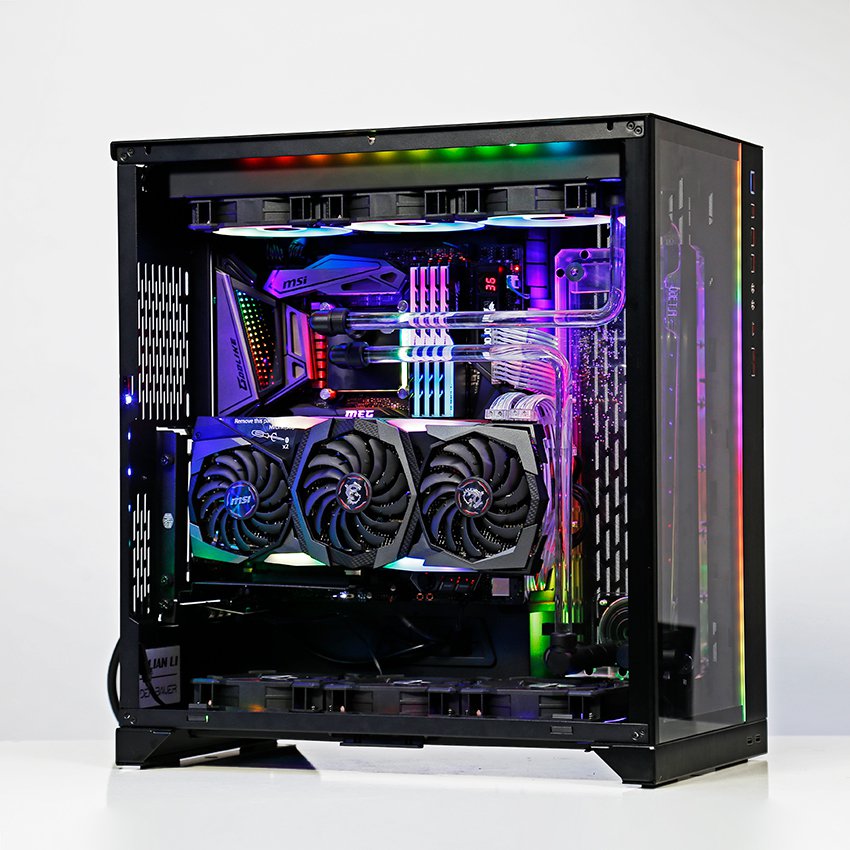 Vỏ Case LIAN-LI O11 Dynamic XL ROG Certified Black ( Model O11DXL-X ) (Full Tower/Màu Đen)
