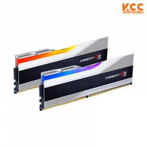 Ram G.Skill Trident Z5 Silver RGB 32GB (2x16GB) DDR5 7200MHz (F5-7200J3445G16GX2-TZ5RS)
