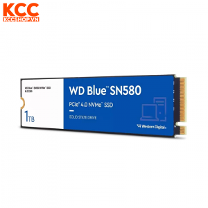 Ổ cứng SSD Western Digital Blue SN580 1TB PCIe Gen4 x4 NVMe M.2 WDS100T3B0E