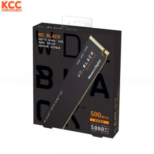 Ổ CỨNG SSD WD SN770 BLACK 500GB M.2 2280 PCIE NVME 4X4 (ĐỌC 5000MB/S - GHI 4000MB/S) - (WDS500G3X0E)