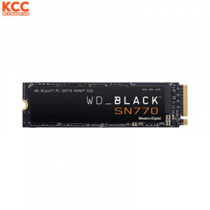 Ổ CỨNG SSD WD SN770 BLACK 500GB M.2 2280 PCIE NVME 4X4 (ĐỌC 5000MB/S - GHI 4000MB/S) - (WDS500G3X0E)