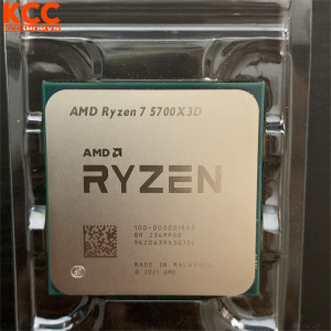 CPU AMD RYZEN 7 5700X3D Tray (4.1 GHz / 96MB cache / 8 cores 16 threads / socket AM4 / 105 W)