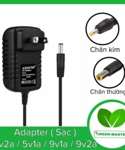 Adapter 5v1a/5V2A/9v1a/9v2a chân Kim/ chân thường + Hộp