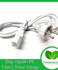 Dây nguồn PC (trắng) tốt 1.5M