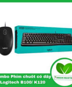 Bộ Phím chuột Logitech K120 B100 (BH36TH )