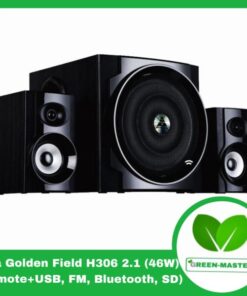 GOLDEN FIELD H306 2.1BT (REMOTE,USB, FM, Bluetooth, SD) (46W)