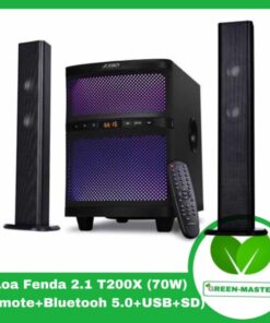 Loa Fenda 2.1 T200X ( Remote+ Bluetooh 5.0 + USB +SD) (70W)