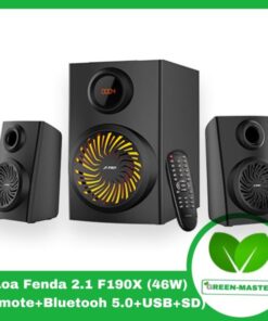Loa Fenda 2.1 F190X (Remote Bluetooh 5.0 + USB + SD) (46W)