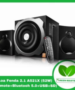 Loa Fenda 2.1 A521X (Remote Bluetooh 5.0 + USB + SD) (52W)