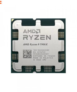 CPU AMD Ryzen 9 7900X Tray (4.7GHz boost 5.6GHz, 12 nhân 24 luồng, 76MB Cache, 170W, Socket AM5)