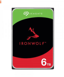 Ổ cứng HDD Seagate IronWolf 6TB, 3.5 inch, 5400RPM, SATA3, 256MB Cache (ST6000VN006)