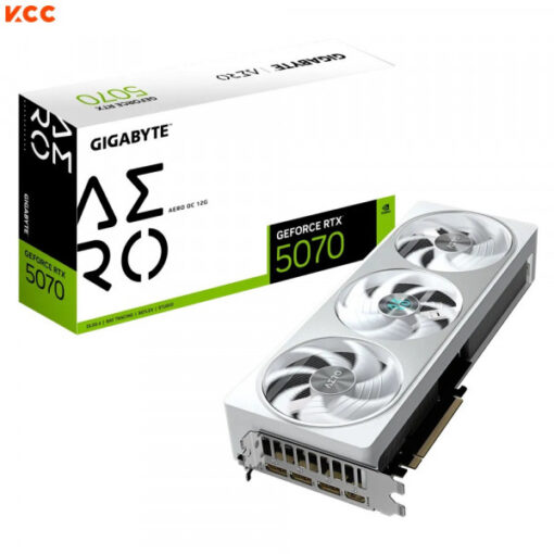 VGA Gigabyte GeForce RTX 5070 AERO OC 12G (GV-N5070AERO OC-12GD)