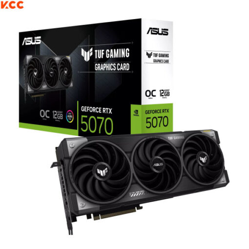 VGA Asus TUF Gaming GeForce RTX 5070 OC Edition 12GB GDDR7 (TUF-RTX5070-O12G-GAMING)