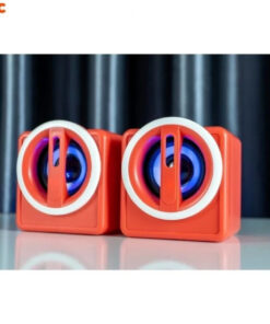 Loa Mini Computer Speaker K1 màu đỏ