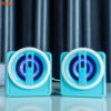 Loa Mini Computer Speaker K1 màu xanh