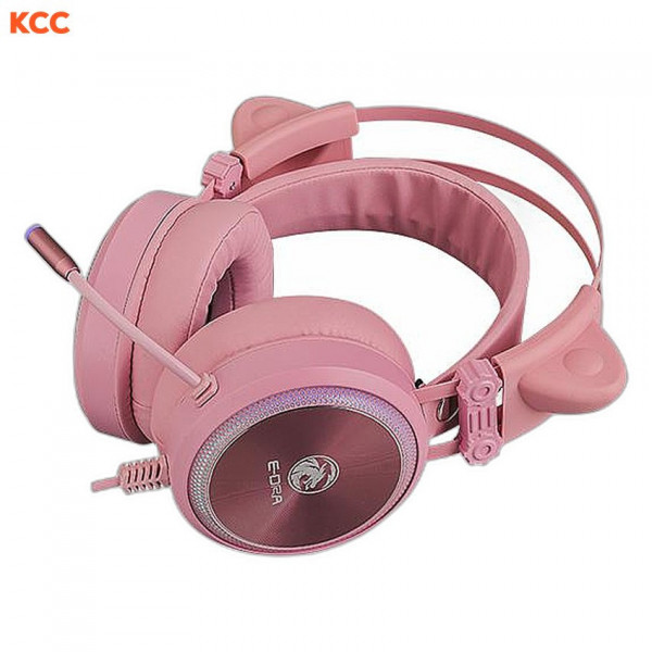 Tai nghe gaming EDRA EH412Pro Pink