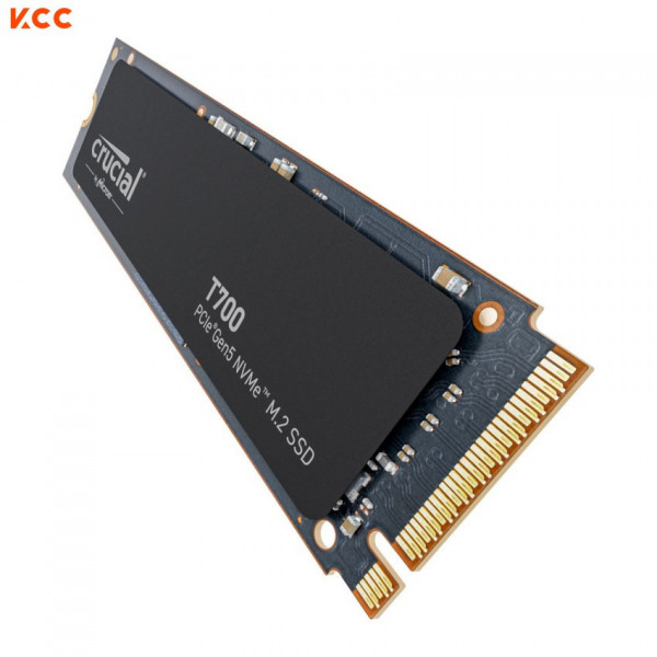 Ổ cứng SSD Crucial 1TB T700 M.2 PCIe Gen5 x4 NVMe (CT1000T700SSD3)