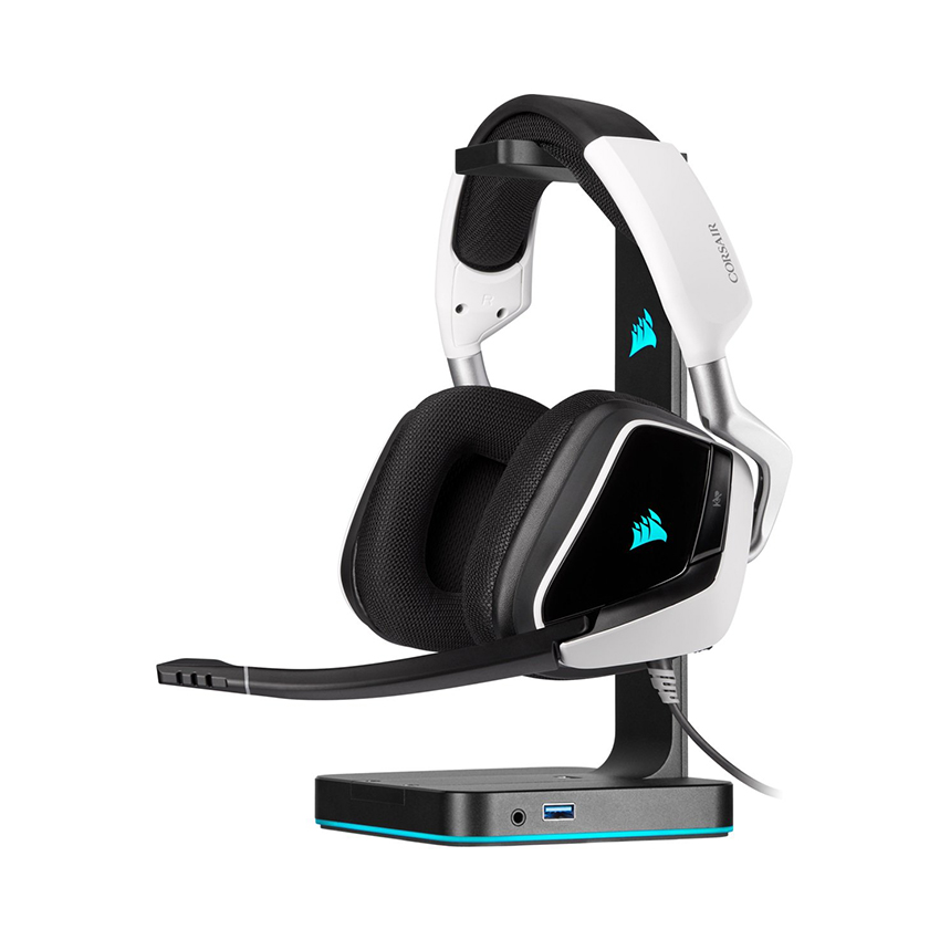 Tai nghe chơi game Corsair VOID RGB ELITE USB 7.1 White CA-9011204-AP