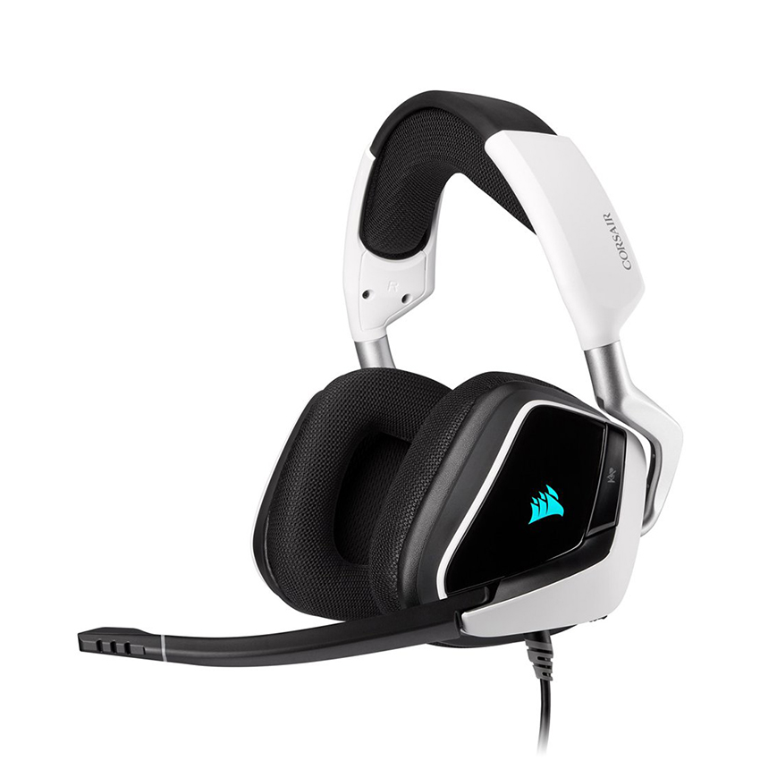 Tai nghe chơi game Corsair VOID RGB ELITE USB 7.1 White CA-9011204-AP