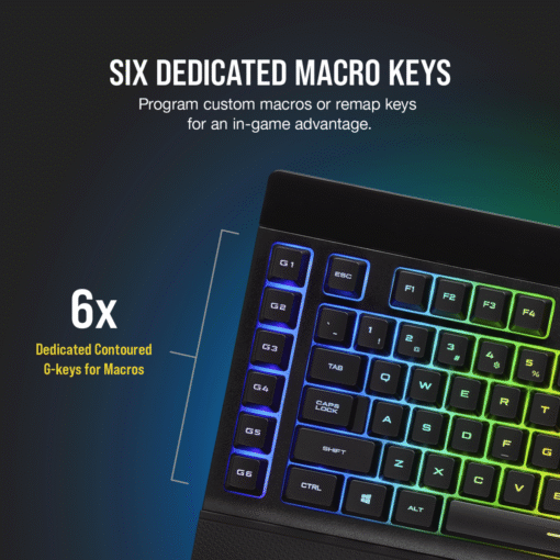 Bàn phím giả cơ Corsair K57 RGB Wireless (CH-925C015-NA)