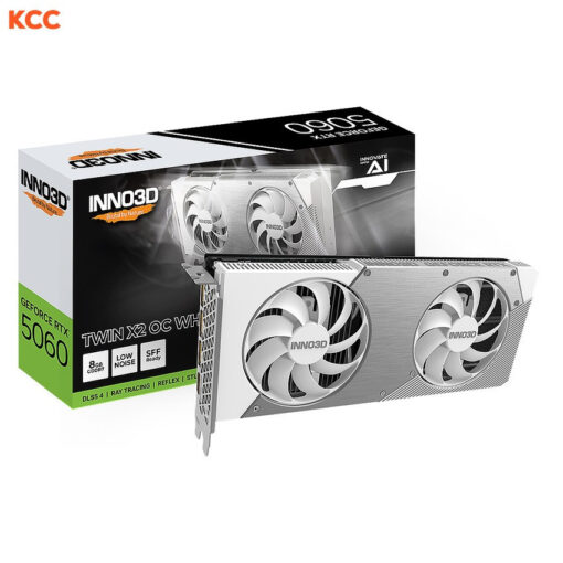 Card màn hình INNO3D GeForce RTX 5060 TWIN X2 OC WHITE