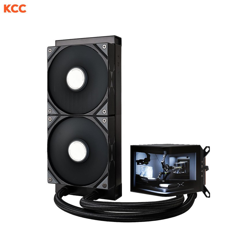 Tản nhiệt nước TRYX PANORAMA 240 BLACK (L-P240N-DS2M-G0K)
