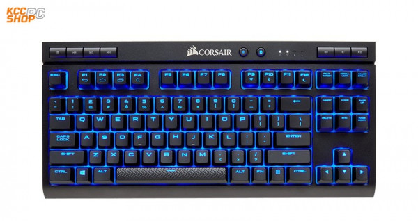 Bàn phím cơ Corsair K63 Wireless – Cherry MX Red (USB/Blue Led) (CH-9145030-NA)