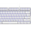 Bàn phím cơ Gaming DAREU EK87 WHITE (ICE-BLUE LED, Blue/ Brown/ Red D switch)