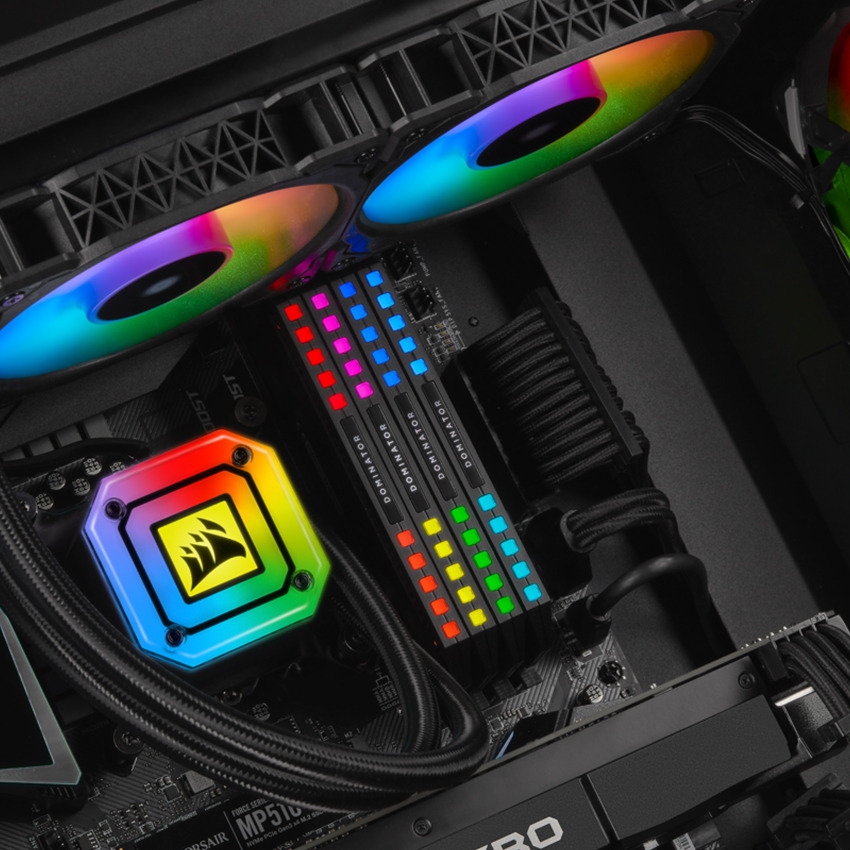 Tản nhiệt nước Corsair H100i ELITE CAPELLIX (  CW-9060046 )