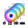 FAN CASE ID-COOLING DF-12025-ARGB TRIO Snow 3pcs Pack