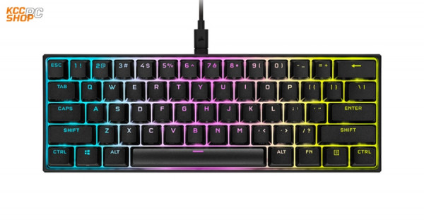 Bàn phím Corsair K65 Mini Red sw (USB/RGB/Red switch) (CH-9194010-NA)