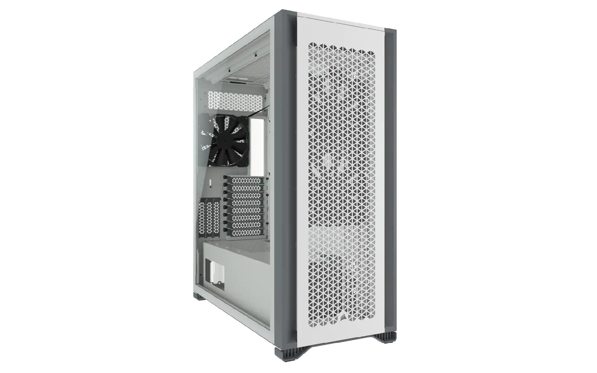 Vỏ máy tính Corsair 7000D Airflow TG White (CC-9011219-WW)
