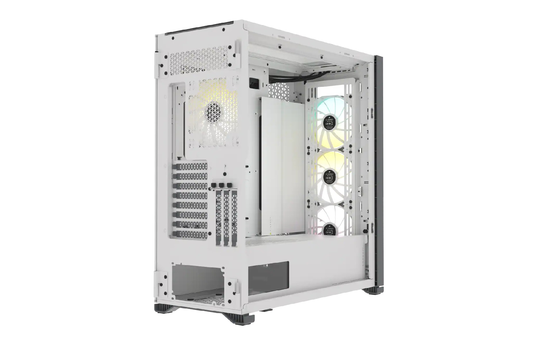 Vỏ máy tính Corsair iCUE 7000X RGB TG White - CC-9011227-WW