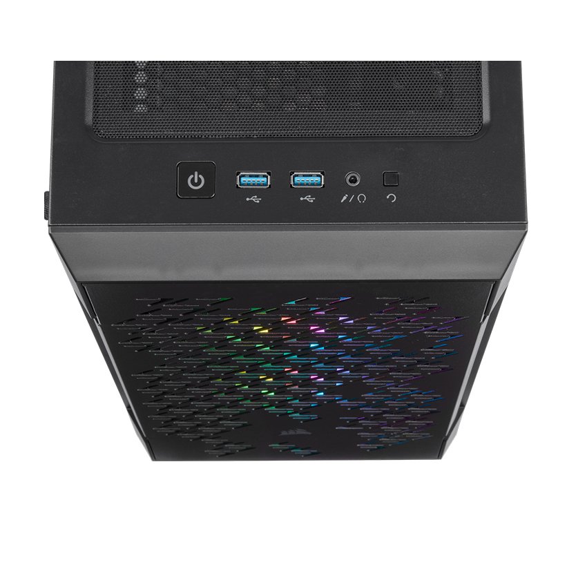 Vỏ Case Corsair iCUE 220T RGB Airflow (Mid Tower/Màu Đen) - CC-9011173-WW
