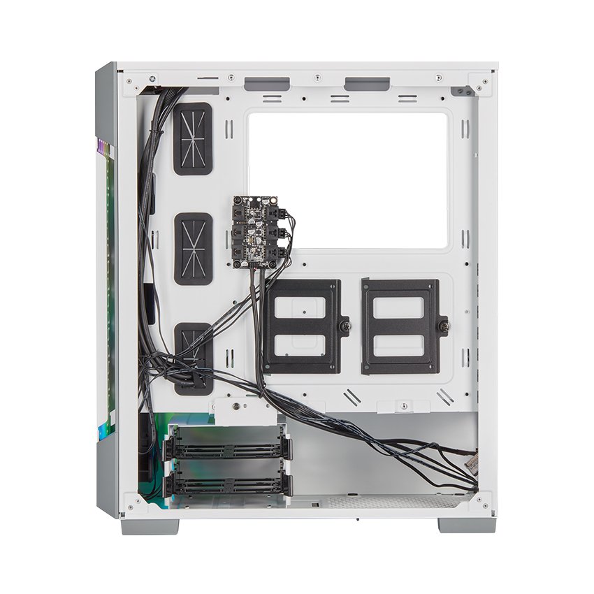 Vỏ Case Corsair iCUE 220T RGB Airflow (Mid Tower/Màu Trắng) - CC-9011174-WW
