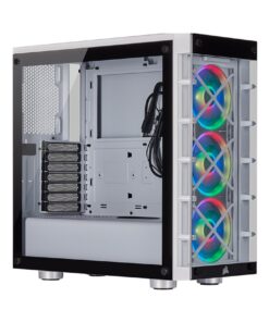 Vỏ Case Corsair 465X TG RGB (Mid Tower/Màu Trắng) CC-9011189-WW