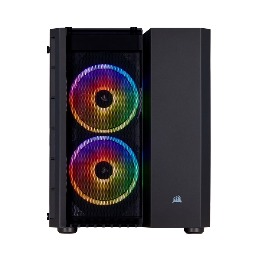 Vỏ Case Corsair Crystal Series 280X RGB Tempered Glass (Mini Tower/Màu Đen) - CC-9011135-WW