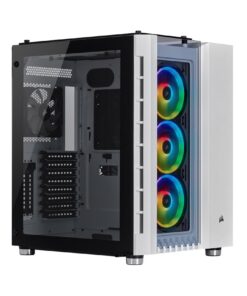 Vỏ Case Corsair  680X RGB TG (Mid Tower/Màu Trắng) - CC-9011169-WW