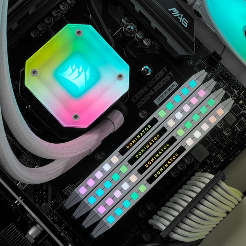 Tản nhiệt nước Corsair H150i ELITE CAPELLIX WHITE CW-9060051-WW
