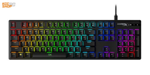 Bàn phím cơ Kingston HyperX Alloy Origins (USB/Led RGB/Aqua Switch/Black) (HX-KB6AQX-US)