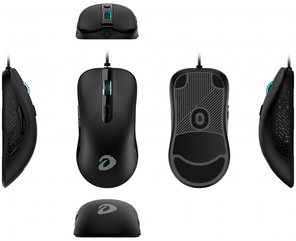 Chuột Gaming DAREU EM928 (PixArt PMW3389, LED RGB)