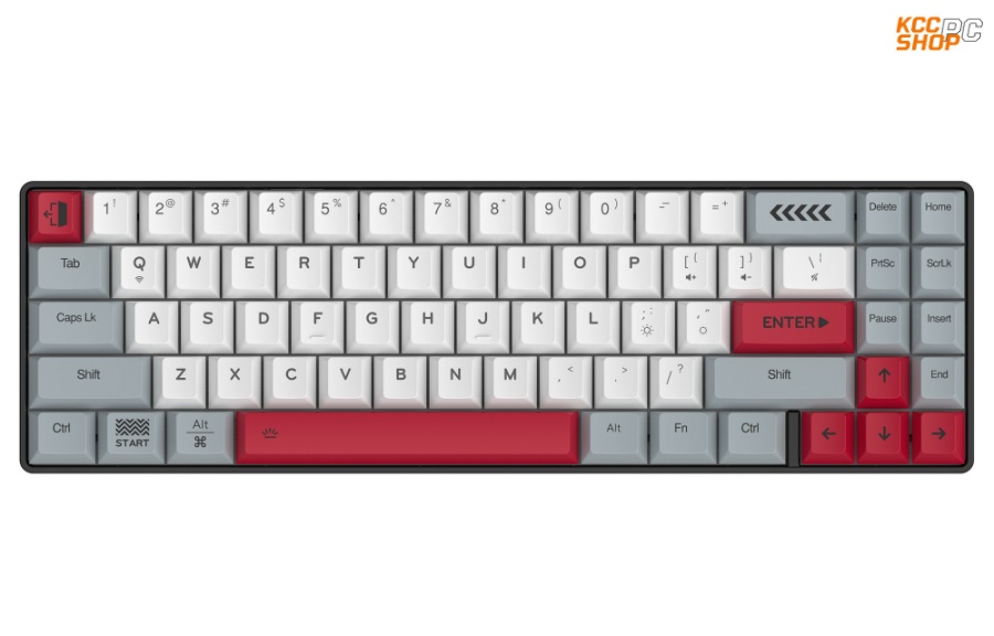 DAREU EK871 GREY-WHITE 71KEY
