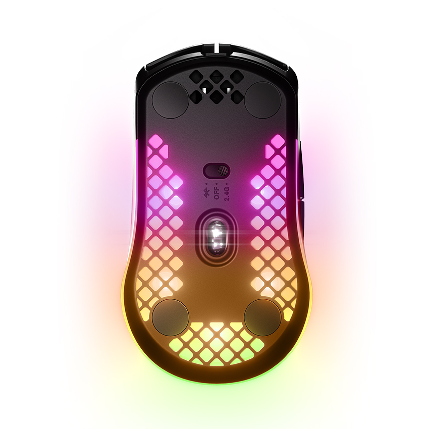 Chuột không dây Steelseries Aerox 3 đen (USB/RGB) (62604)