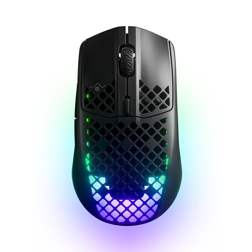 Chuột không dây Steelseries Aerox 3 đen (USB/RGB) (62604)