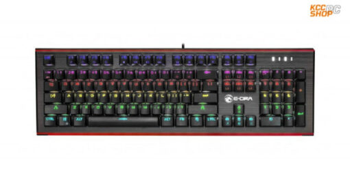 Bàn phím cơ quang E-Dra EK308 RGB Plus (USB/Optical switch/Đen)