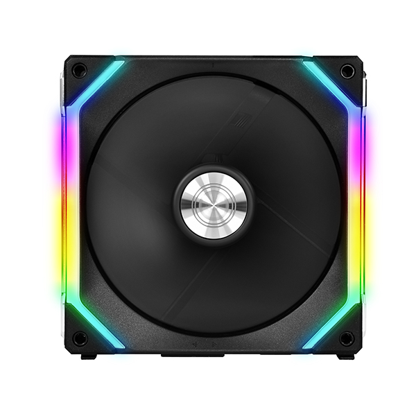 Fan Case LIAN-LI UNI Fan SL 120 Triple Black (LED ARGB -Fan ghép nối không dây ,điều tốc PWM)