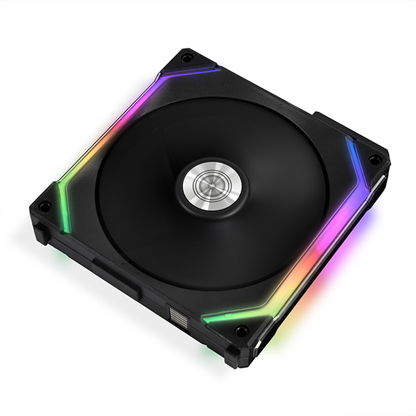 Fan Case LIAN-LI UNI Fan SL 120 Triple Black (LED ARGB -Fan ghép nối không dây ,điều tốc PWM)