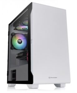 Vỏ Case Thermaltake S100 Tempered Glass Snow ( CA-1Q9-00S6WN-00 )